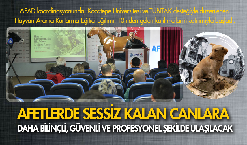 AFAD’da eğitim başladı